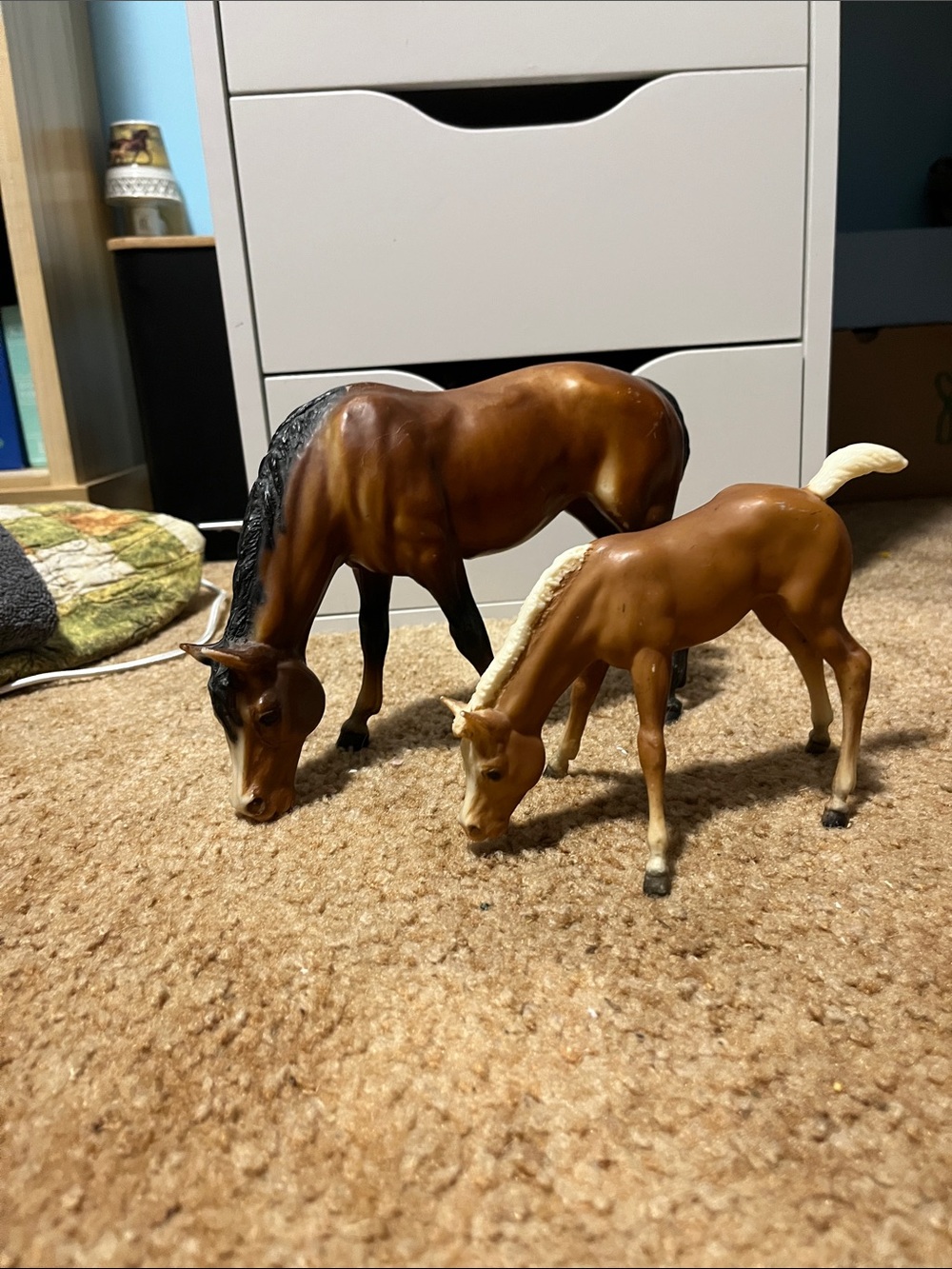 Breyer mare and foal set